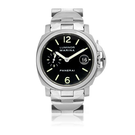 panerai op 6560|Panerai. A large stainless steel automatic cushion.